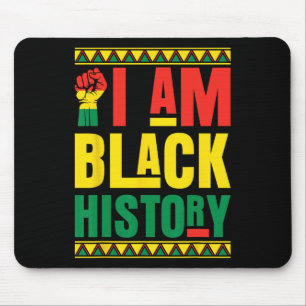Ich bin schwarze Geschichte Mousepad