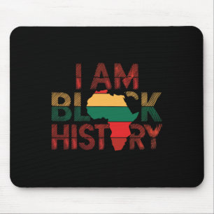 Ich bin schwarze Geschichte Schwarze Geschichte Mo Mousepad