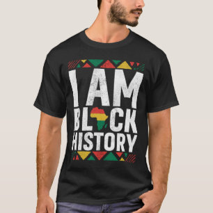 Ich bin schwarze Geschichte schwarze Geschichte Mo T-Shirt