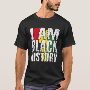 Ich bin schwarzer Geschichtsmonat, afrikanischer a T-Shirt