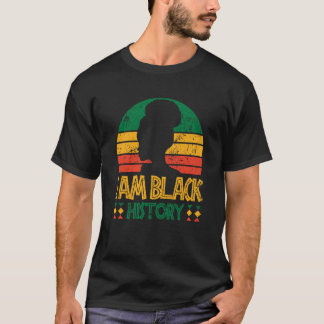 Ich bin Schwarzer Geschichtsmonat für Kinder Girls T-Shirt