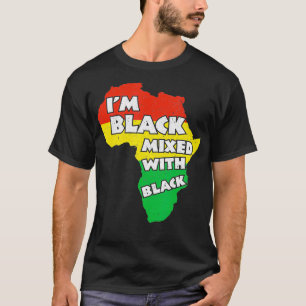 Ich bin Schwarzer Geschichtsmonat Geschenk Afroame T-Shirt