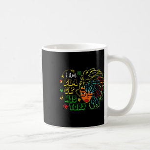 Ich bin Schwarzer Geschichtsmonat Loc'd Mädchen Sc Kaffeetasse
