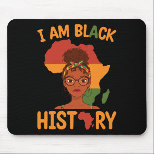 Ich bin Schwarzgeschichte Muttertag 19. Mousepad