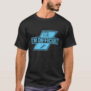 Ich bin schwieriger Bungee Jumping Adrenaline Bung T-Shirt