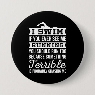 Ich bin schwimmend button