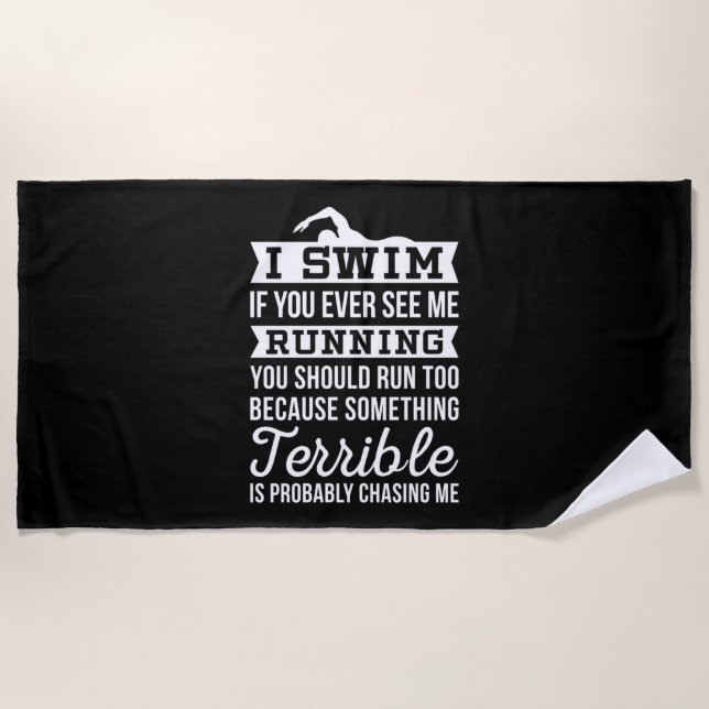 Ich bin schwimmend strandtuch (Vorderseite)