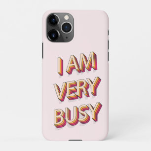 Ich bin sehr beschäftigt iPhone 11Pro hülle