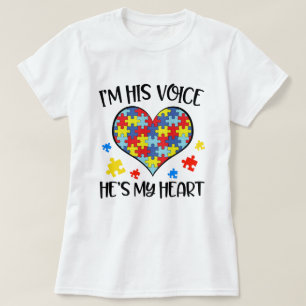 Ich bin seine Stimme, die er mein Herz T-Shirt