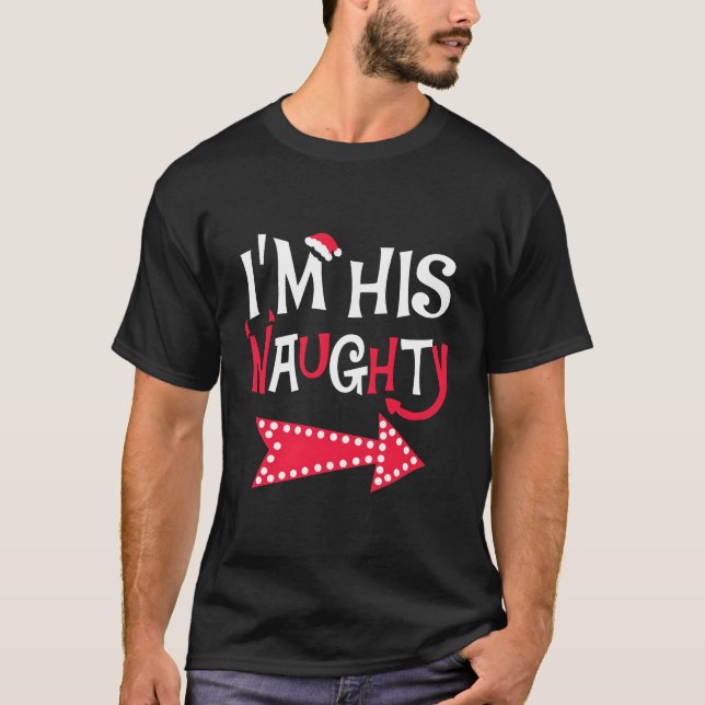 Ich bin seine verrückten, lustigen Paare, die sich T-Shirt (Vorderseite)