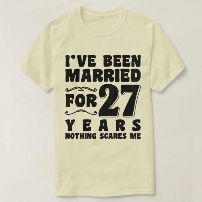 Ich bin seit 20 Jahren Verheiratet, zum Hochzeitst T-Shirt (Design vorne)