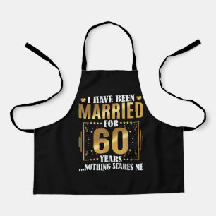 Ich bin seit 60 Jahren Verheiratet, 60. Hochzeit Schürze