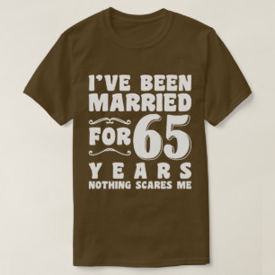 Ich bin seit 65 Jahren verheiratet Großeltern Cool T-Shirt