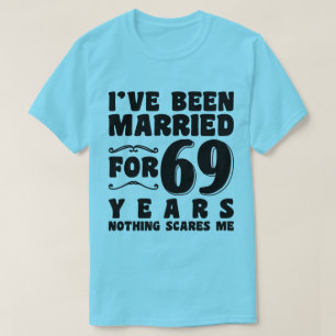 Ich bin seit 69 Jahren verheiratet Großeltern Cool T-Shirt