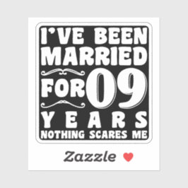Ich bin seit 90 Jahren Verheiratet, Hochzeitsfeier Aufkleber