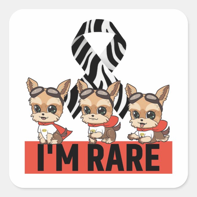 Ich bin seltene 3 JJs Sticker (Vorderseite)