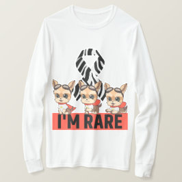 Ich bin seltener JJ 3 Posen Langschläfer T-Shirt