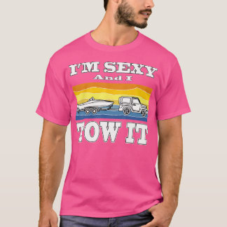 Ich bin sexy und habe es mit dem lustigen Camping T-Shirt