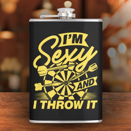 Ich bin sexy und ich wirf es Flask 8 oz. Flachmann