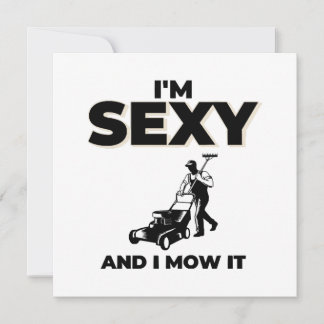 Ich bin sexy und mähe es