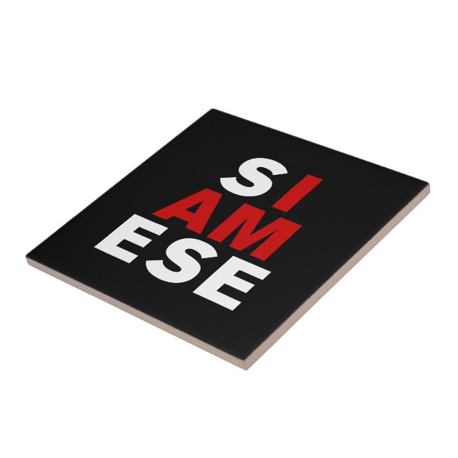 ICH BIN SIAMESE FLIESE (Seite)