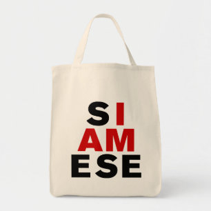 ICH BIN SIAMESE TRAGETASCHE