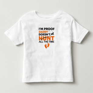 Ich bin sicher, dass Papa nicht die ganze Zeit jag Kleinkind T-shirt