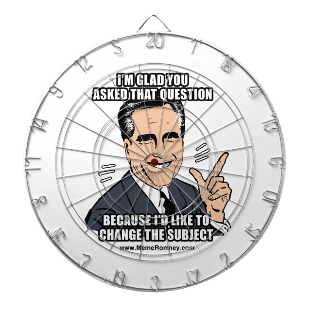 Ich bin SIE FRAGTE DIESE FRAGE FROH Dartscheibe (vorne)