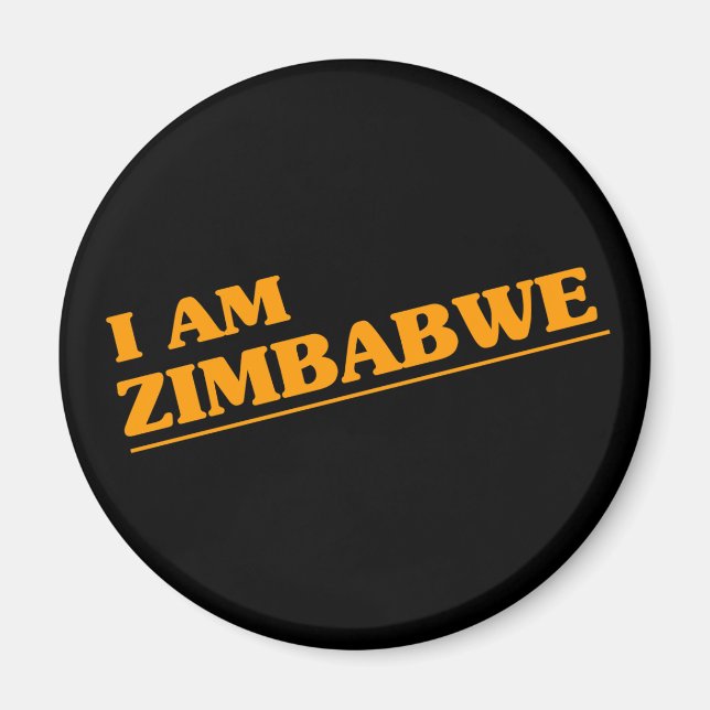 Ich bin Simbabwe Magnet (Vorne)