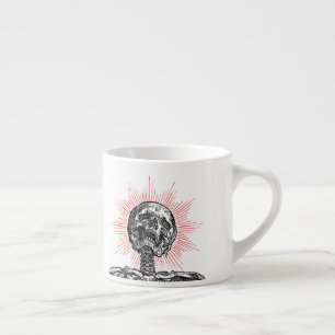 Ich bin Skeleton! Espresso-Cup Espressotasse