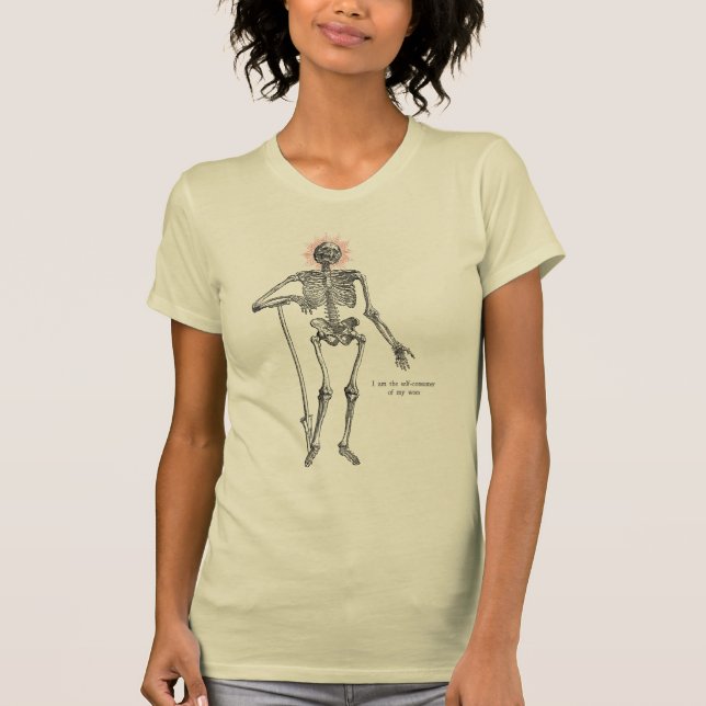 Ich bin Skeleton! T-Shirt (Vorderseite)