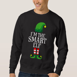 Ich bin Sm Elf Weihnachtskleid Brainy Elf Matchi Sweatshirt