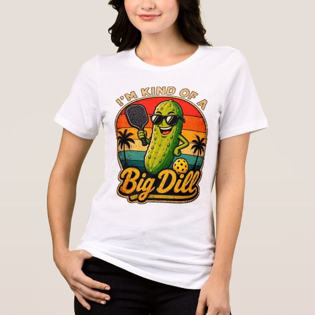 Ich bin so eine große Nummer - Tri-Blend  Shirt (Vorderseite)