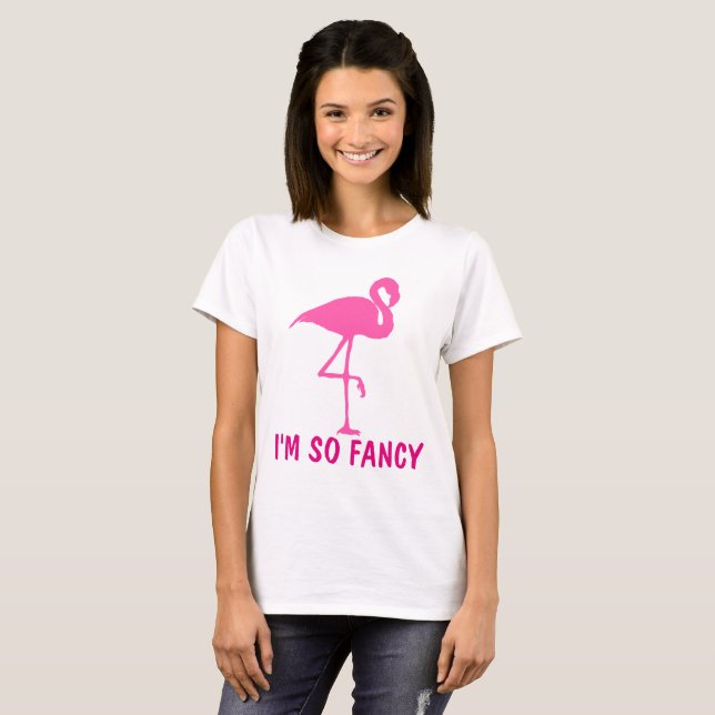 ICH BIN SO EXTRAVAGANT, FLAMINGO-T - Shirt (Vorne ganz)