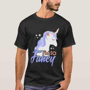Ich bin so Extravagant schönes Einhornkostüm T-Shirt