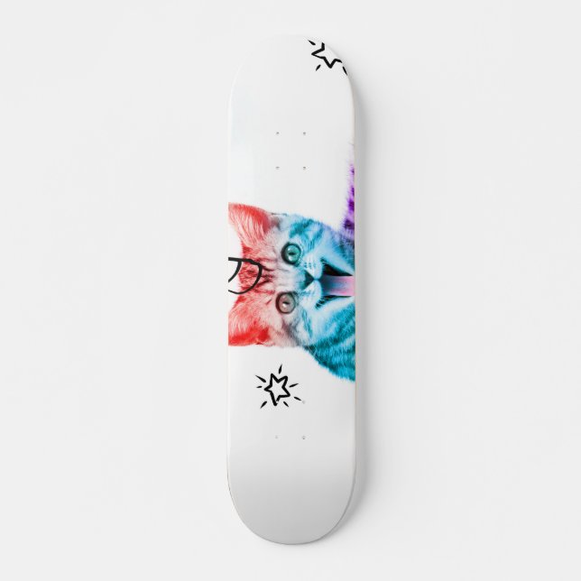 Ich bin so fleißig! skateboard (Vorne)