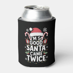 Ich bin so gut, der Weihnachtsmann kam zweimal Wei Dosenkühler
