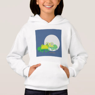 Ich bin so hässlich wie ein Frosch Hoodie