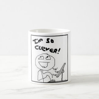 Ich bin so kluge Kaffee-Tasse Kaffeetasse