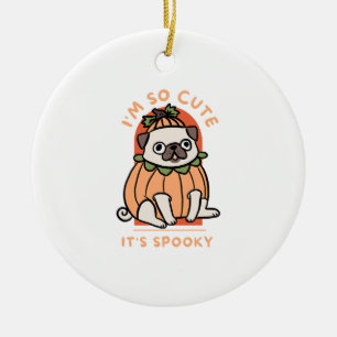 Ich bin so Niedlich, dass es sehr Niedliche Hallow Keramik Ornament