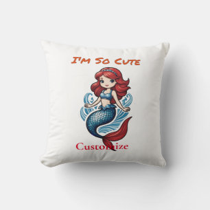 Ich bin so Niedlich Mermaid Thunder_Cove Kissen