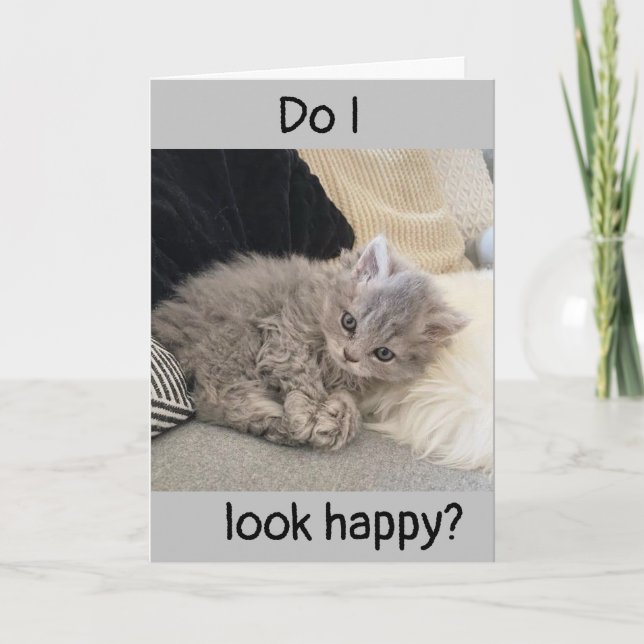 ICH BIN SO **SAD** UND SO **SORRY** CARD KARTE (Vorderseite)