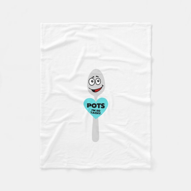 Ich bin so tachy Fleece Blanket (Vorderseite)