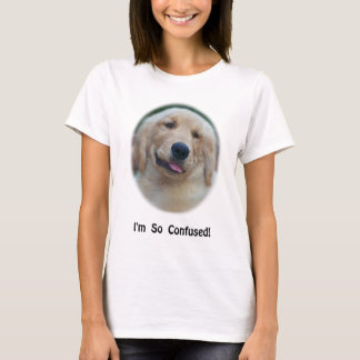 "Ich bin so verwirrte" lustige T - Shirts u.