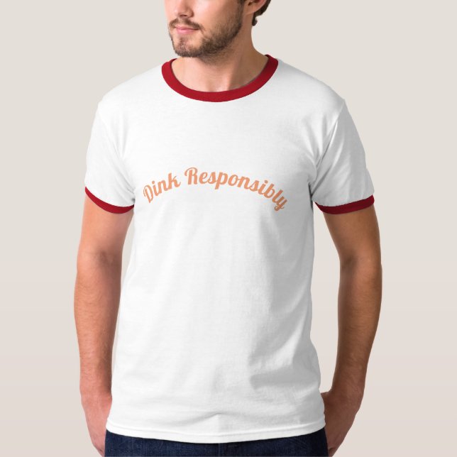 Ich bin so zurückgezogen ich spiele Pickleball T - T-Shirt (Vorderseite)