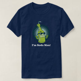 Ich bin Soda Man! Funny Pun Wordplay T-Shirt