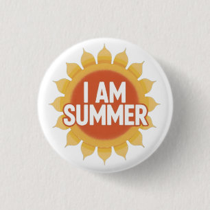Ich bin Sommer Button