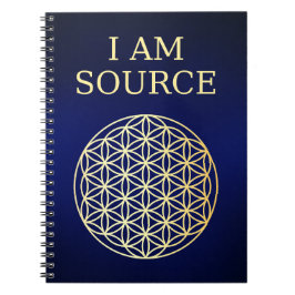 Ich bin Source Blume Life Journal Notizblock