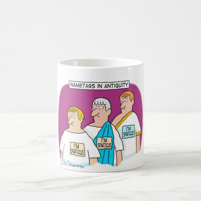 Ich bin Spartacus Kaffeetasse (Mittel)