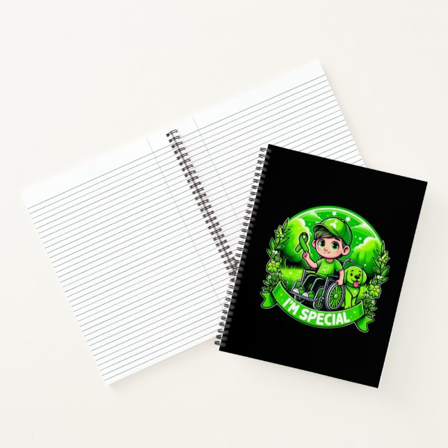 🌟 ich bin Special - Zerebral Palsy Bewusstsein De Notizbuch (Innenseite)